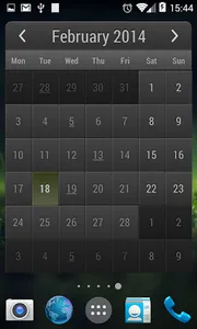 Month Calendar Widget screenshot 3