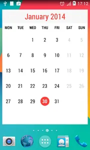 Month Calendar Widget screenshot 4