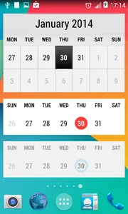 Month Calendar Widget screenshot 6