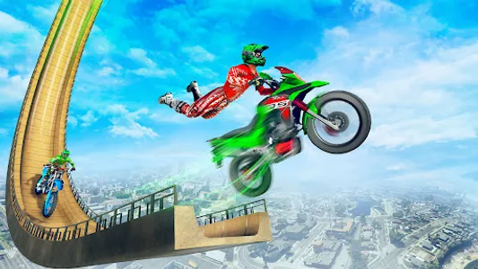 Bike Stunt Games Bike games 3D screenshot 16