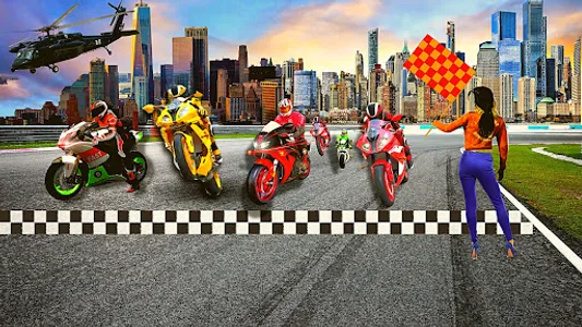 Moto bike driving scooter game screenshot 12