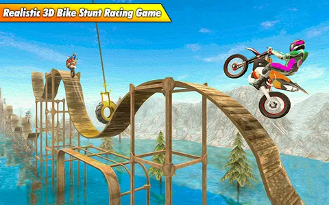 Bike Stunt Racing Games 3D screenshot 6