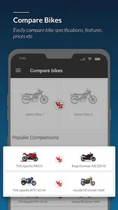 BikeWale- Bikes & Two Wheelers screenshot 1