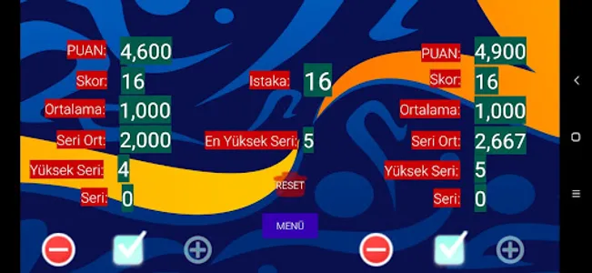 3 Bant - 3 Cushion Scoreboard screenshot 5