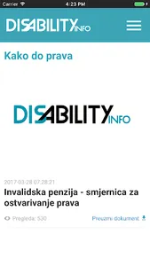 DisabilityInfo screenshot 3