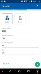 UNIQA MNE kalkulator screenshot 3