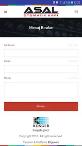 Asal Otomatik Kapı Sistemleri  screenshot 7