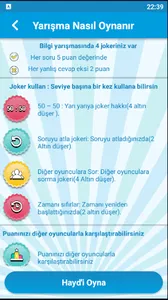 internetsiz Bilgi yarışması screenshot 1