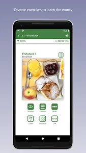 Learn German Vocabulary screenshot 1