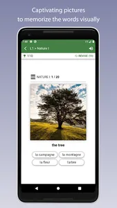 Learn French Vocabulary screenshot 3
