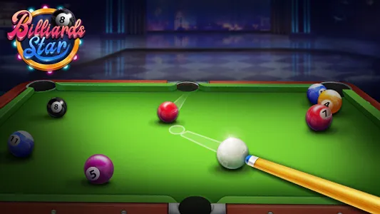 Billiards Star-8Ball Billiards screenshot 0