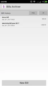 Bills and Warranties screenshot 12