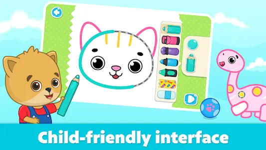 Drawing games for kids screenshot 1