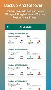 Call History Backup & Recover screenshot 6