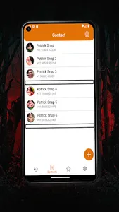 Fake Call From Potrick Snap screenshot 0