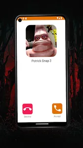 Fake Call From Potrick Snap screenshot 2