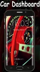 Car Dashboard Lock Screen screenshot 0