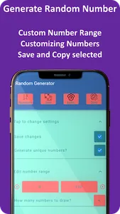 Random Number Generator screenshot 1