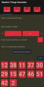 Random Number Generator screenshot 5