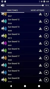 Gun Sounds Ringtones screenshot 2