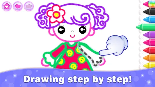 Bini Game Drawing for kids app screenshot 10