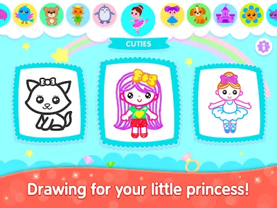 Bini Game Drawing for kids app screenshot 16