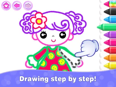 Bini Game Drawing for kids app screenshot 18