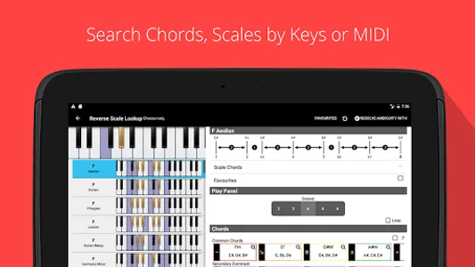 Piano Chord, Scale, Progressio screenshot 11