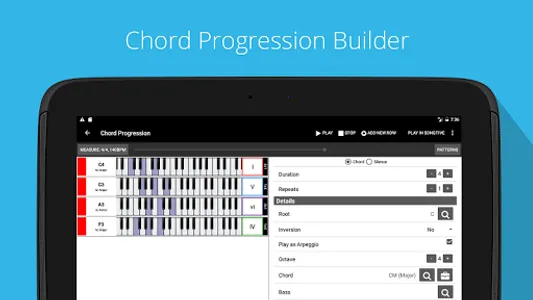 Piano Chord, Scale, Progressio screenshot 12