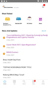BINUS Connect screenshot 15