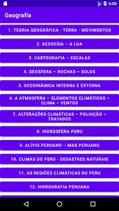Geografía screenshot 1