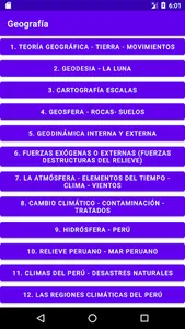 Geografía screenshot 2