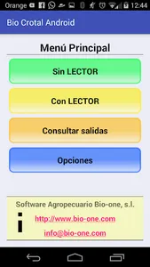 Bio Crotal Android screenshot 0
