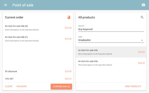 Hyena POS screenshot 5