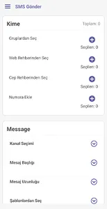 JetSMS+ Kurumsal Mesajlaşma screenshot 3
