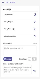 JetSMS+ Kurumsal Mesajlaşma screenshot 4