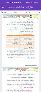 وزاريات الاحياء الثالث متوسط screenshot 21