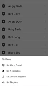 Birds Calls Sounds & Ringtones screenshot 2