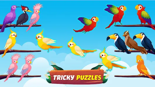 Bird Sort - Color Birds Game screenshot 13