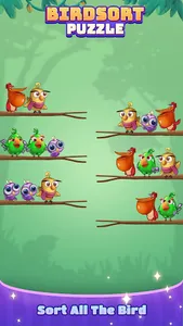 Bird Sort Puzzle - Color Fun screenshot 0