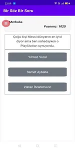 Bir Söz Bir Soru screenshot 1