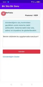 Bir Söz Bir Soru screenshot 3