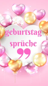 geburtstag sprüche screenshot 0