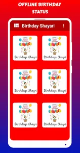 Happy Birthday Shayari -Status screenshot 0