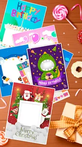 Birthday cards - Photo frames screenshot 0