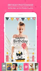 Birthday Photo Frame screenshot 11