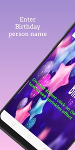 Birthday Wish App screenshot 1