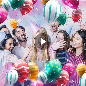 Happy birthday video maker screenshot 6