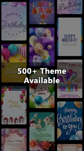Birthday Video Maker with Song screenshot 3