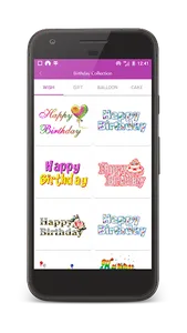 Gif Birthday Stickers screenshot 2